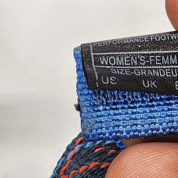 WOMEN'S CHACO Z/VOLV sandals size 7 blue black‎ hiking outdoor beach - Picture 9 of 10